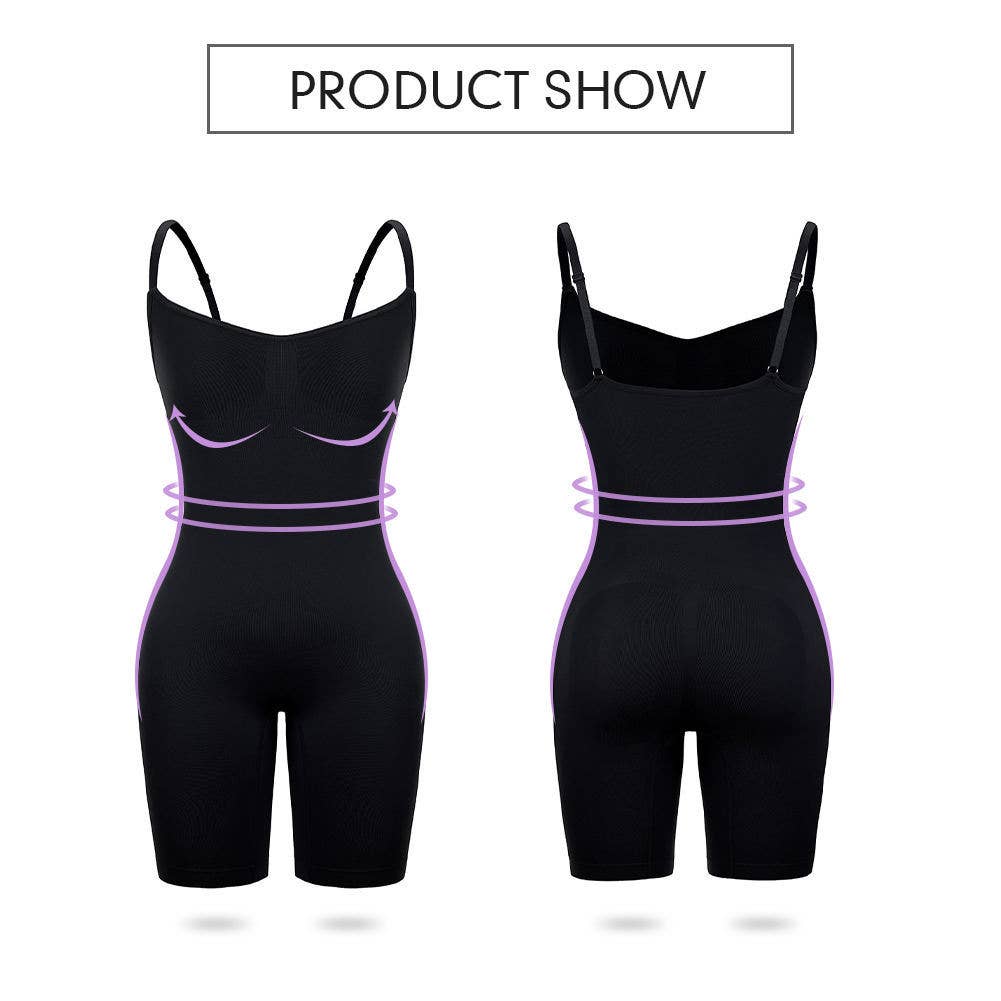 Control Shapewear Seamless  Bodysuit: XXL / Blakc