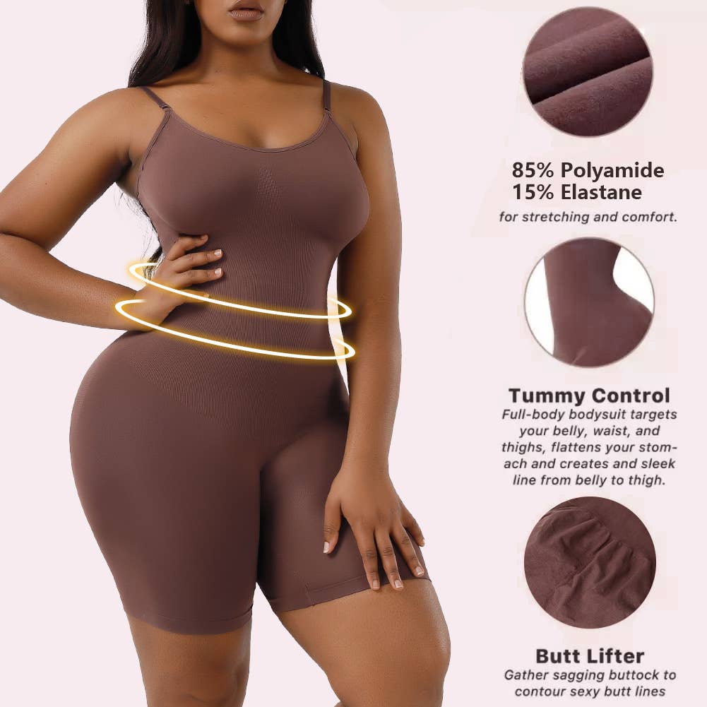 Control Shapewear Seamless  Bodysuit: XXL / Blakc