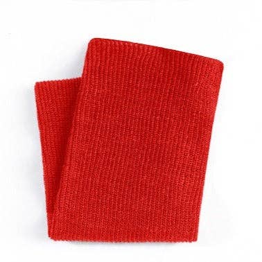 Plus Size Thigh High Socks - Red Delicious